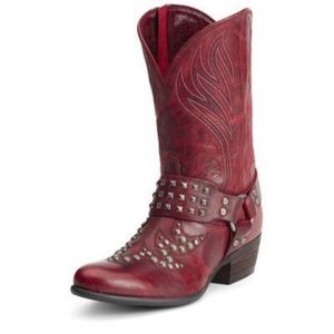 Ariat Epic Redwood Cowgirl Boots Burgundy